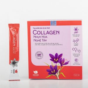 Collagen nhụy hoa nghệ tây