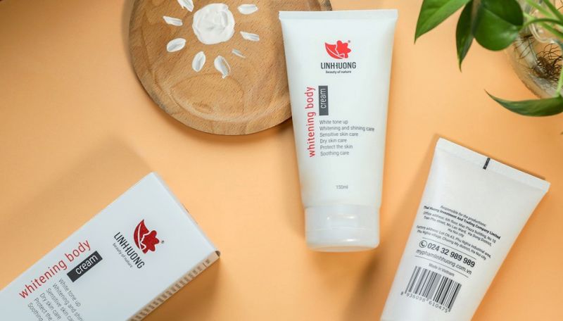Mỹ phẩm Linh Hương ra mắt siêu phẩm Whitening body cream